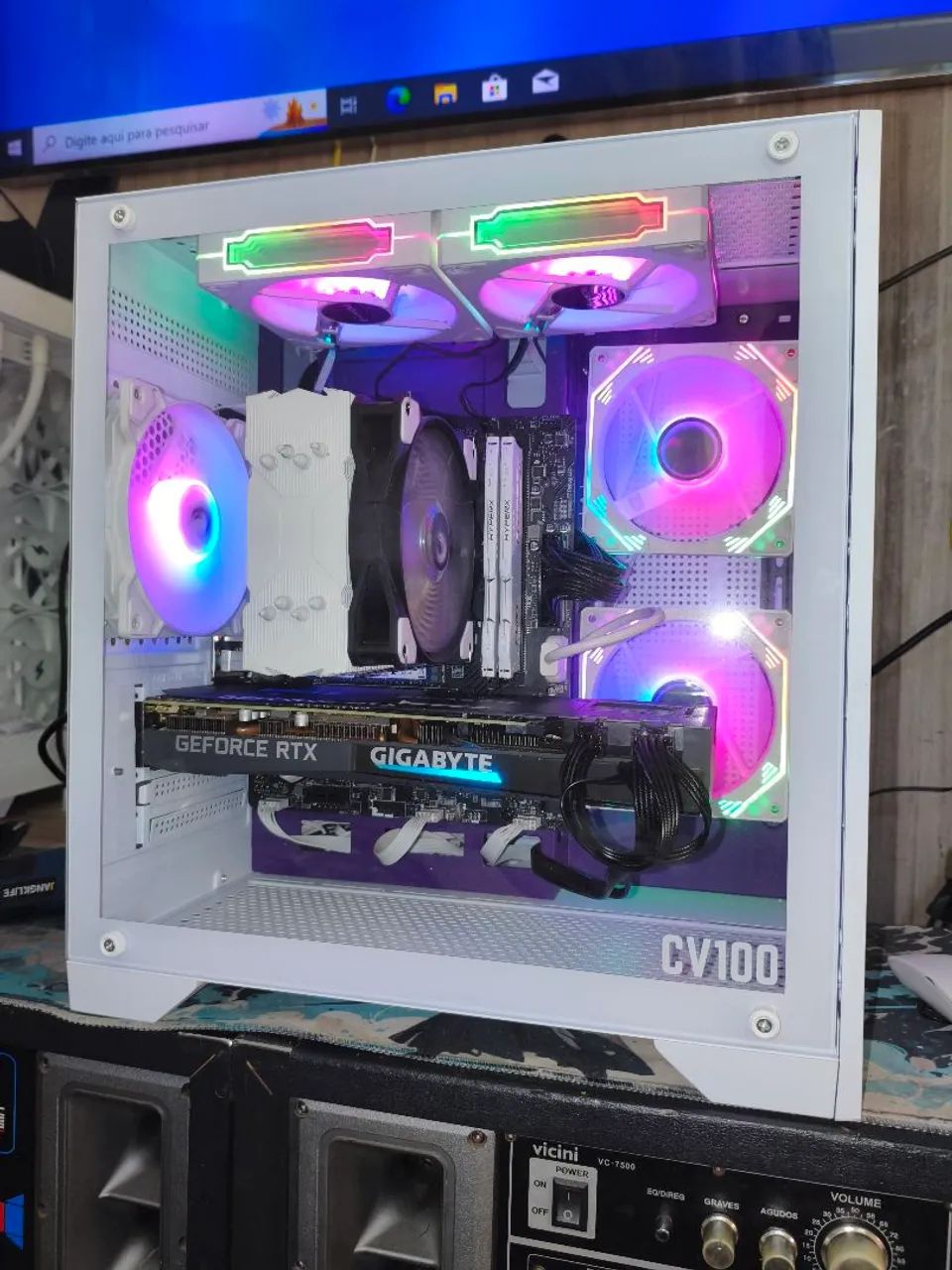 Pc gamer i5 14 geração + RTX 3070 Roda tudo  parce