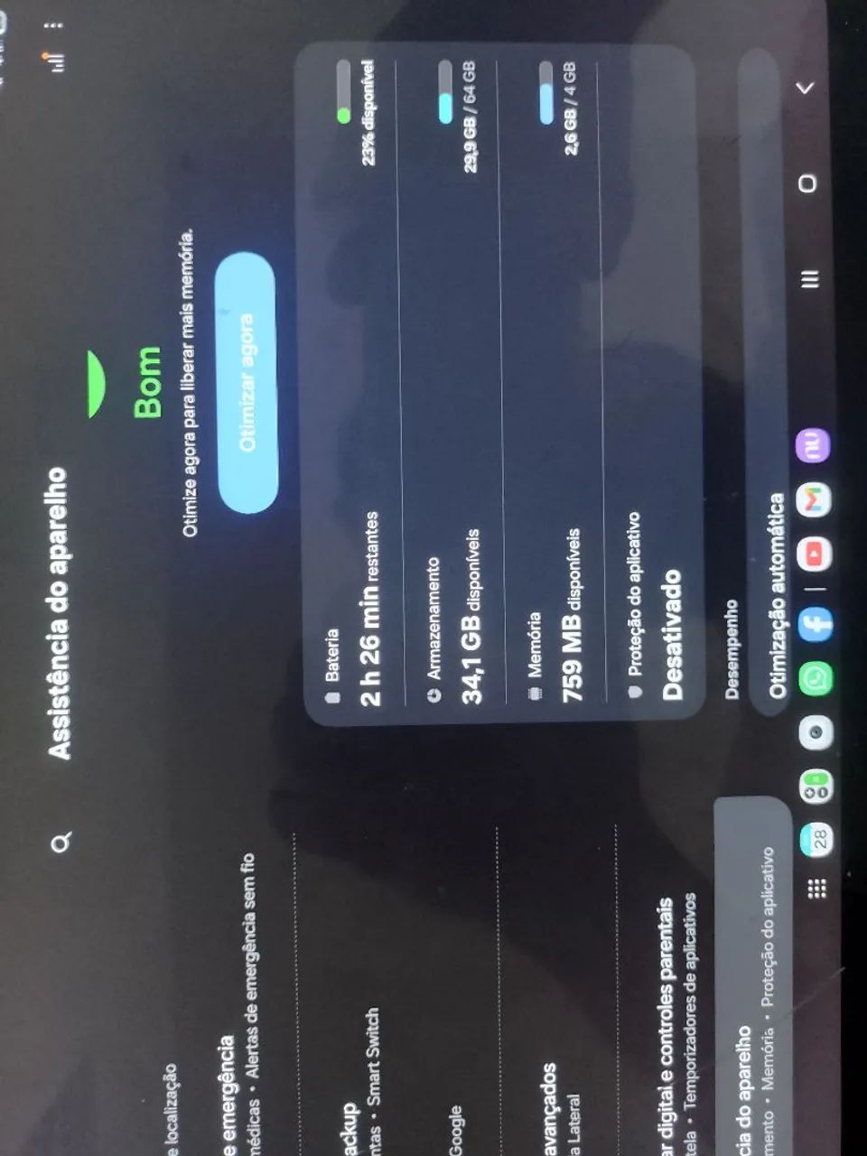 Tablet Samsung A9+ tela 11 polegadas - Foto 4
