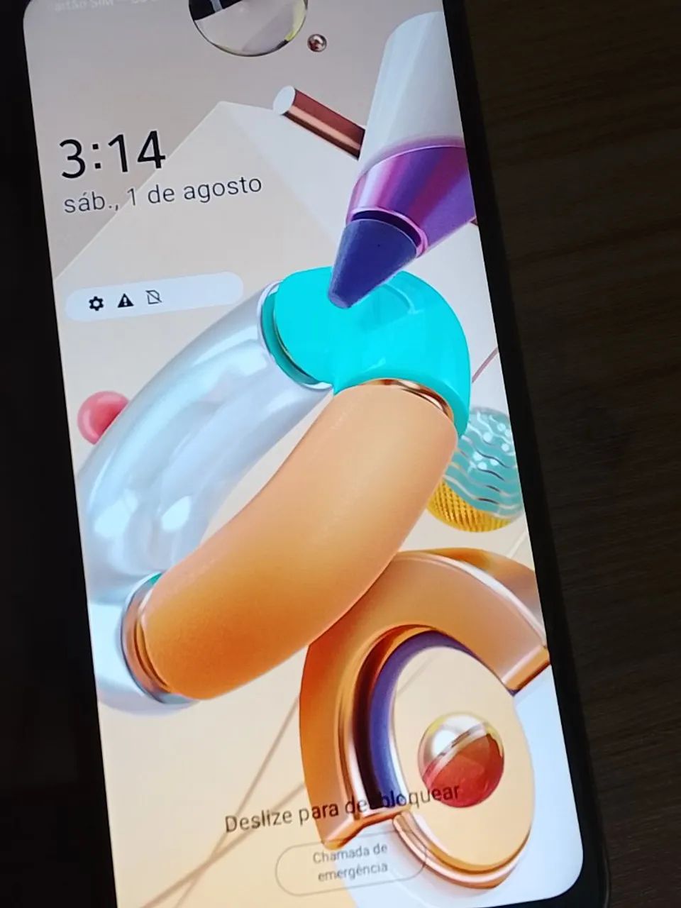LG K41S em ótimo estado, funcionando perfeitamente - Foto 3