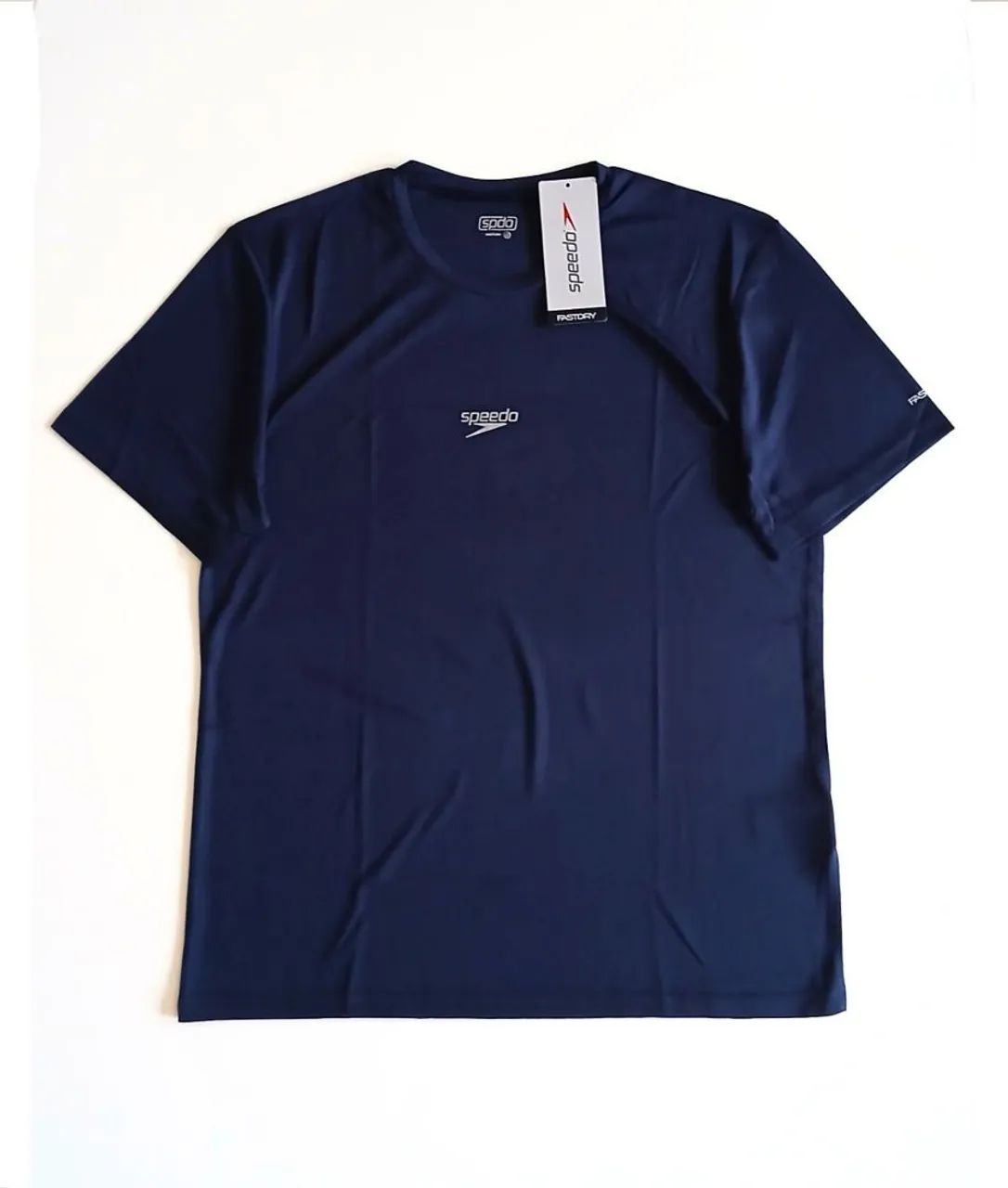 Camiseta Original Speedo Interlock Masculino - Azul Marinho