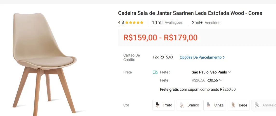 Conjunto mesa pc + cadeira + prateleira - Foto 4
