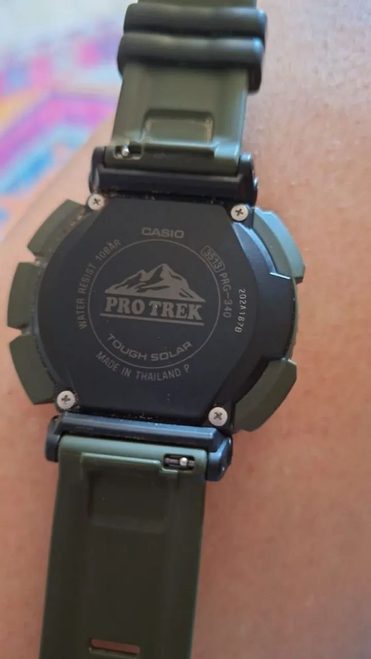Relógio Casio Pro Trek PRG-340'Original - Foto 2