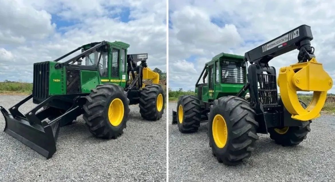 Skidder John Deere 748H  - Foto 2