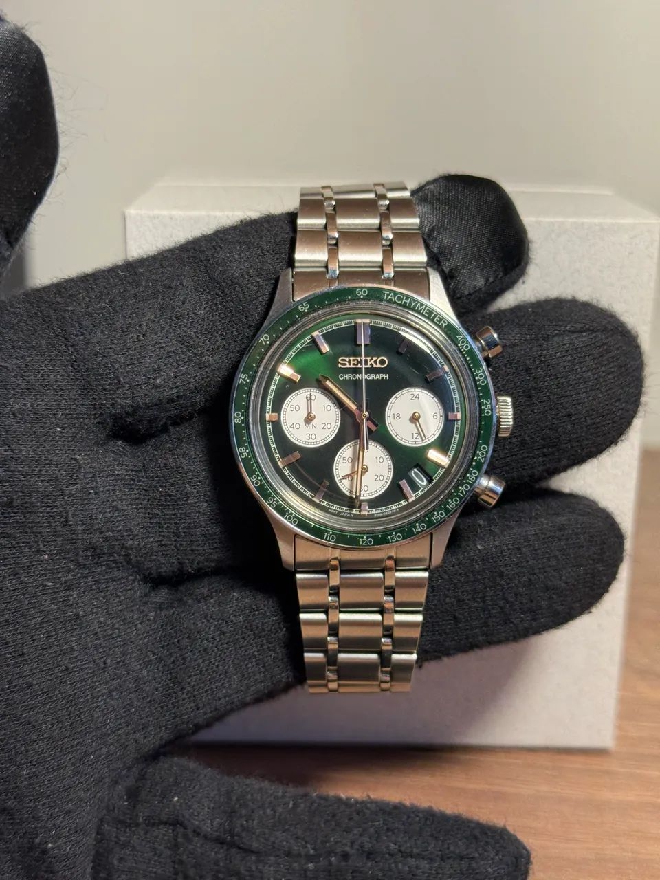 Seiko Chronograph Verde SSB481P1 - Foto 2