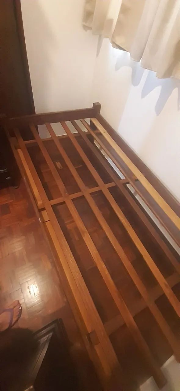Cama solteiro madeira maciça  - Foto 2