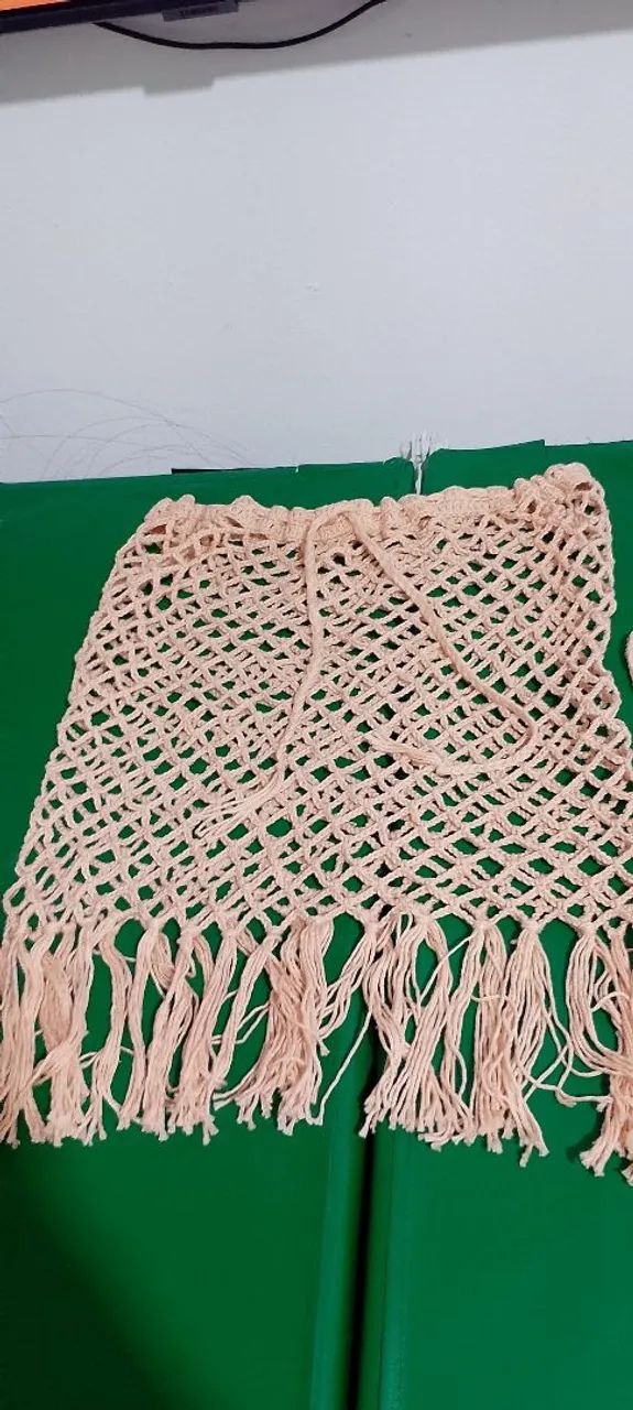 Conjunto croche tamanho P - Foto 2