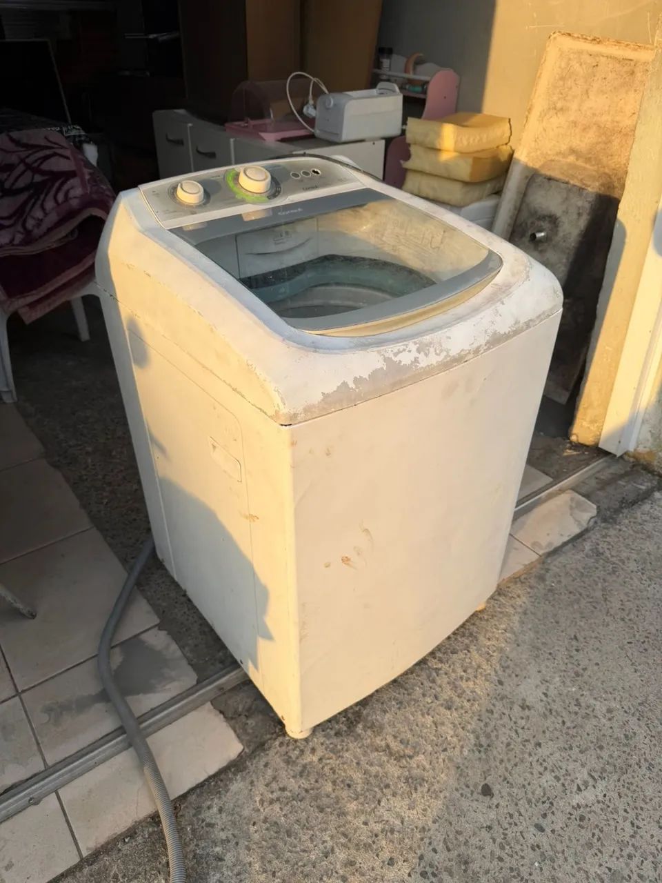 Máquina de lavar 11.5kg com defeito  - Foto 2