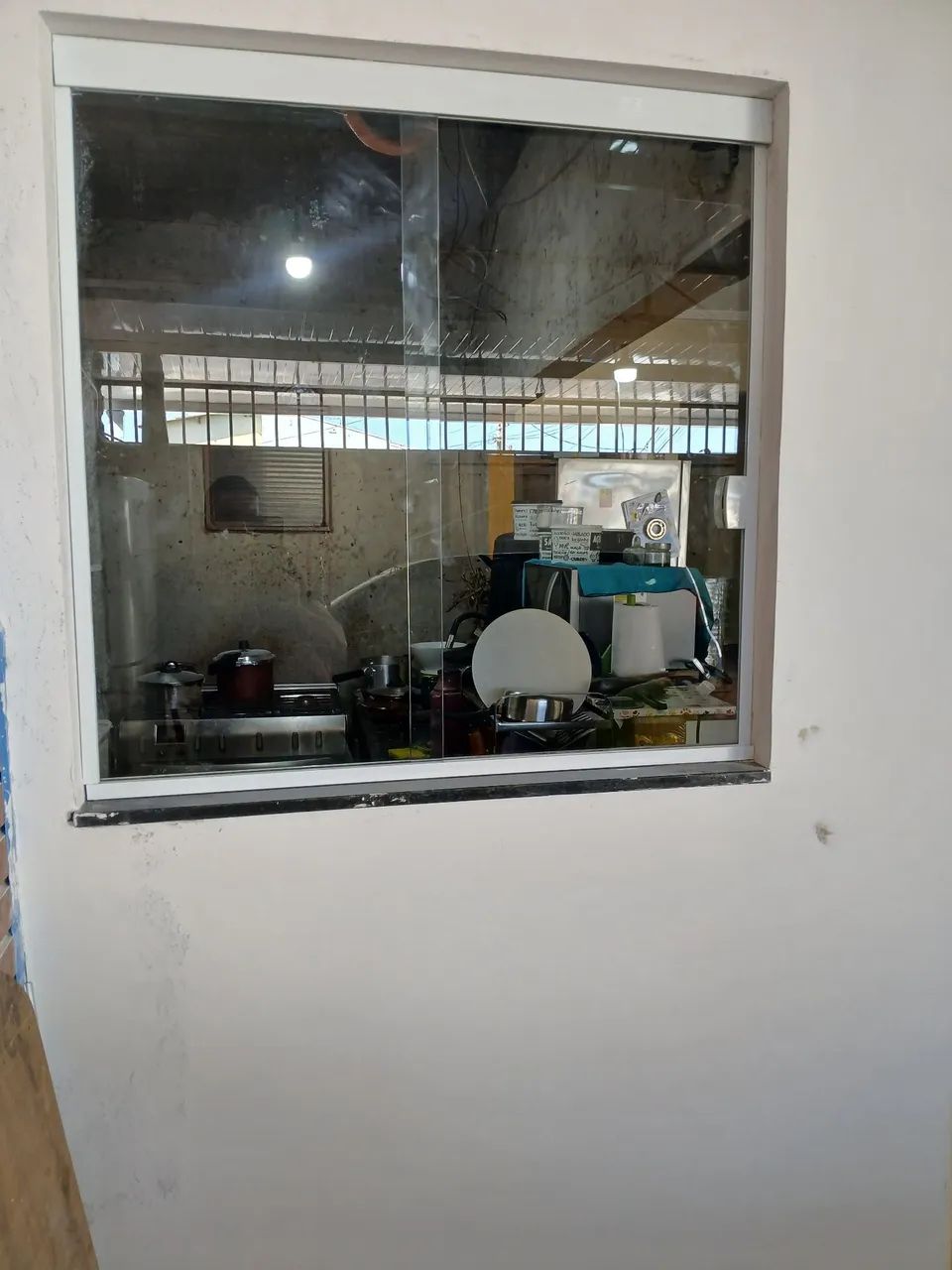 Janela de vidro 
