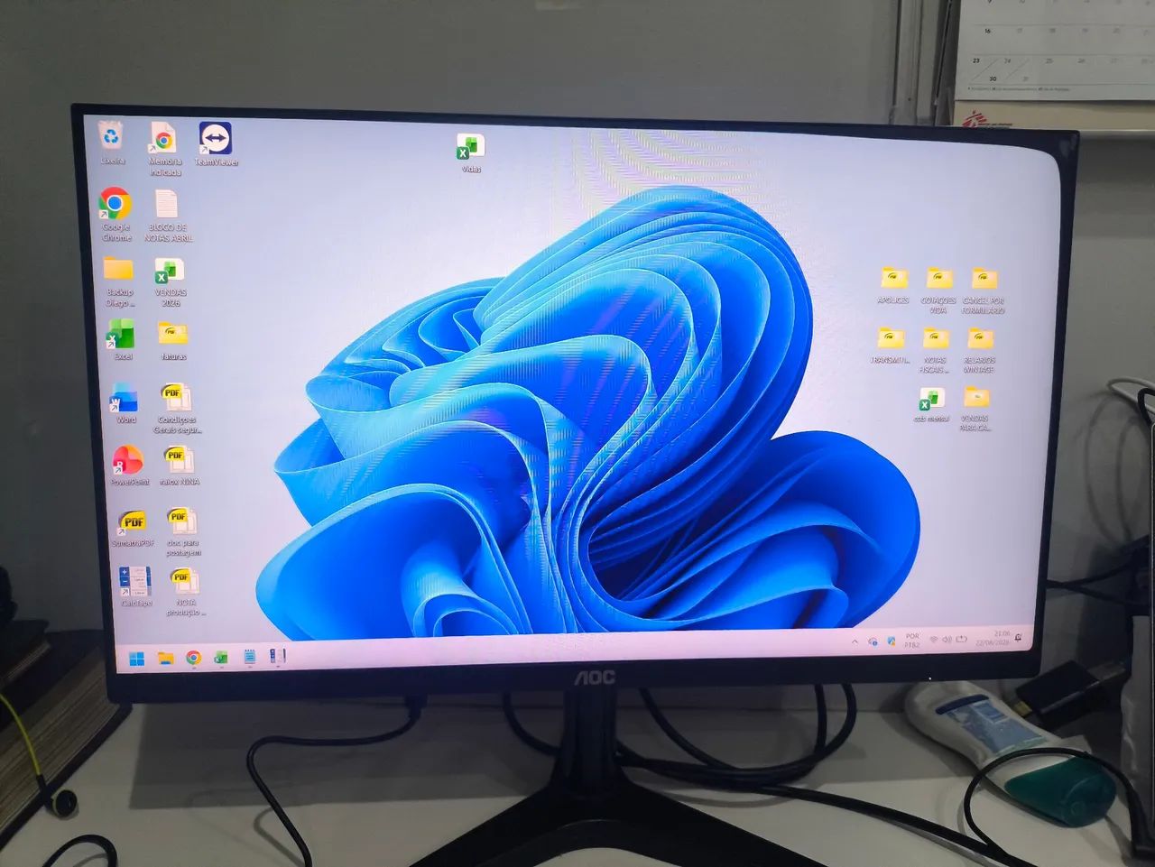 Monitor AOC 24 polegadas  - Foto 2