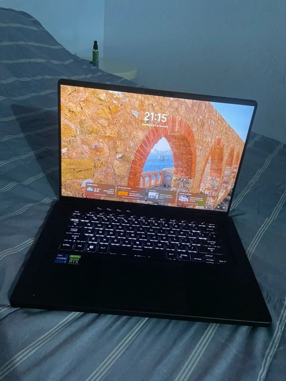 Notebook Gamer Asus Zephyrus 16 - I9-12900h - 16GB - RTX 3070 TI - Foto 3