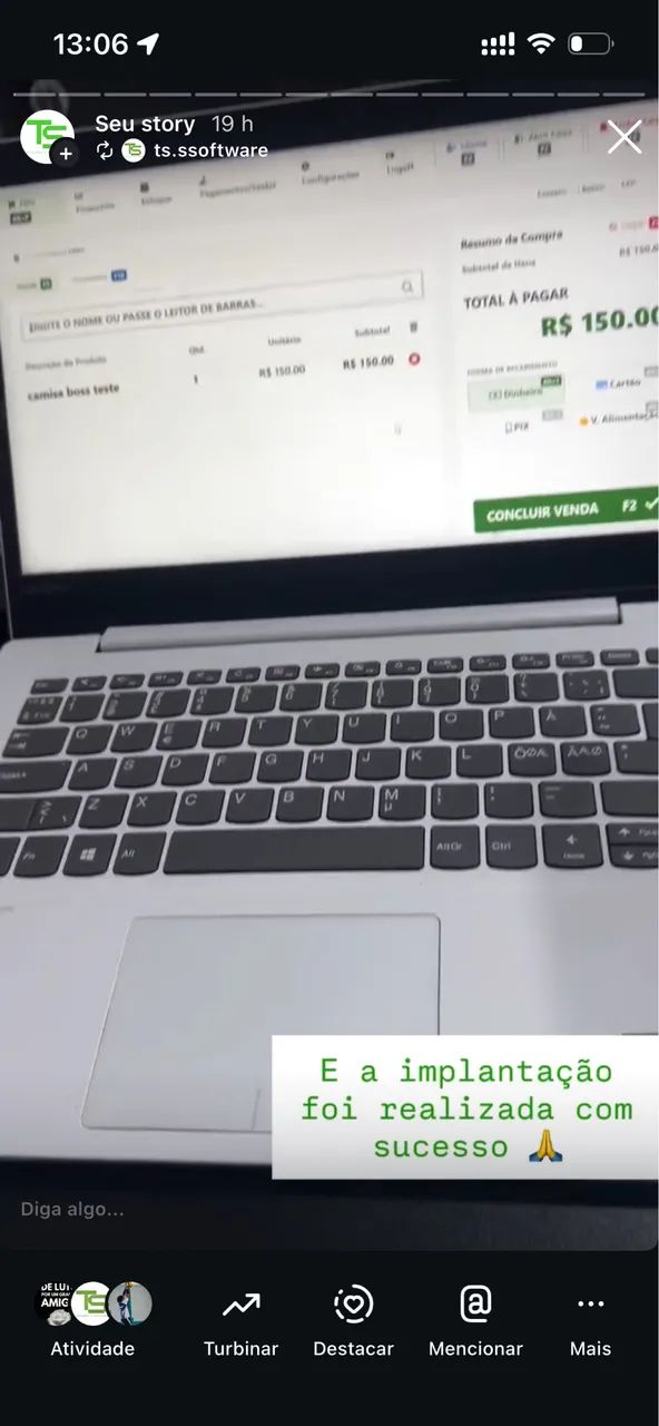 TS sistem X - Software comercial (PDV, finanças, estoque e muito mais)