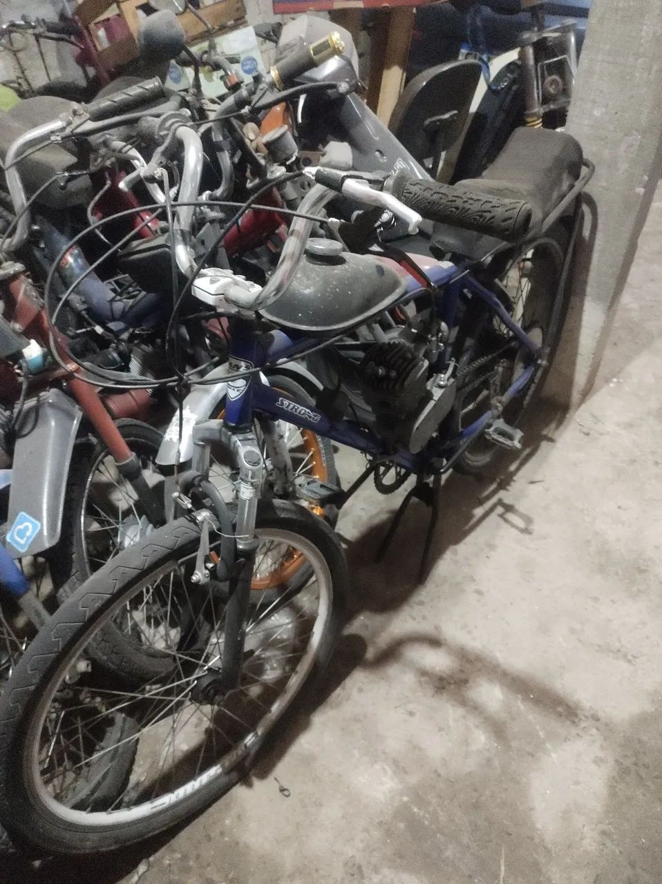Bicicleta motorizada funcionando  - Foto 2