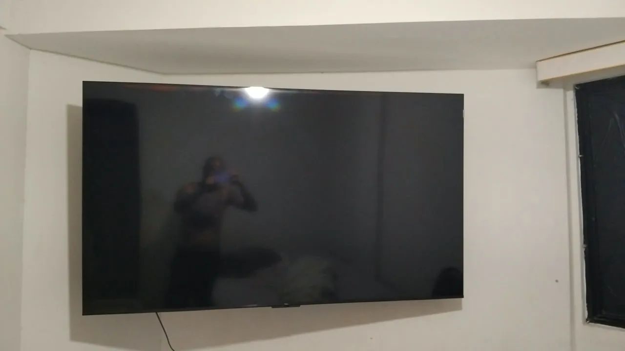 VENDO TV TCL QLED 4K 65 POLEGADAS COM TRÊS MESES DE COMPRADA E AINDA NA GARANTIA  - Foto 2