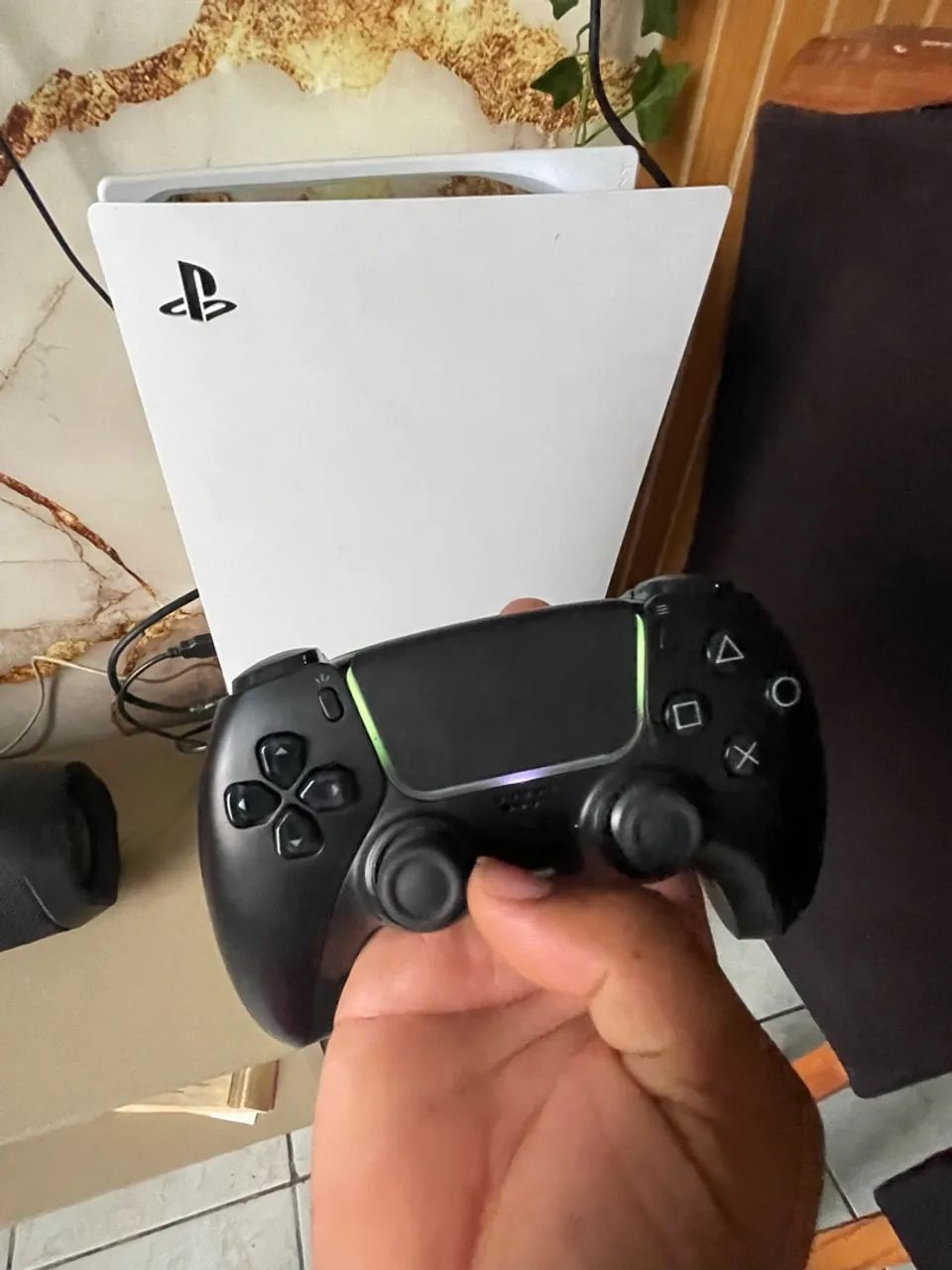 Ps5 fat com base de carregamento  - Foto 3