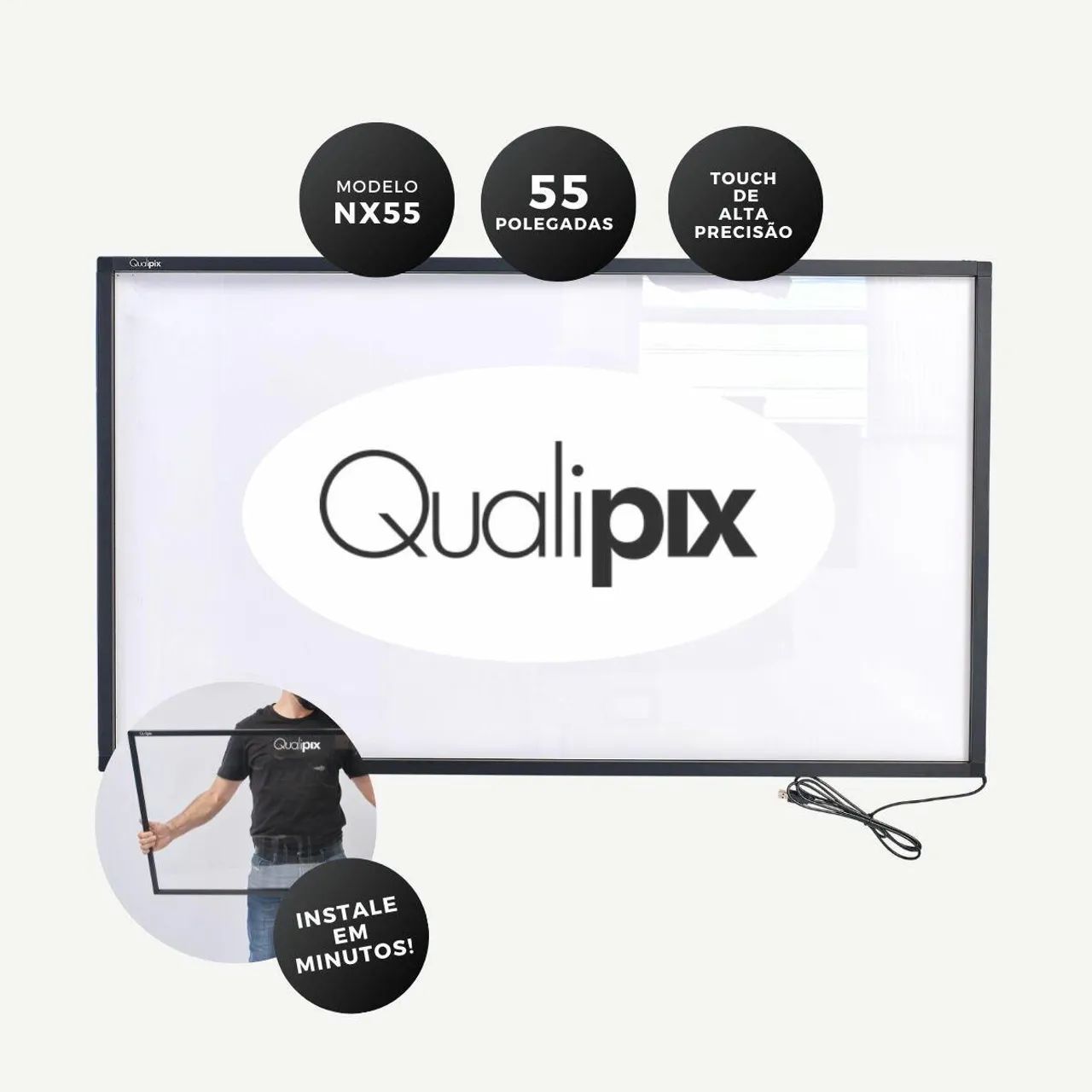 Frame interativo unionboard 55 - Foto 6