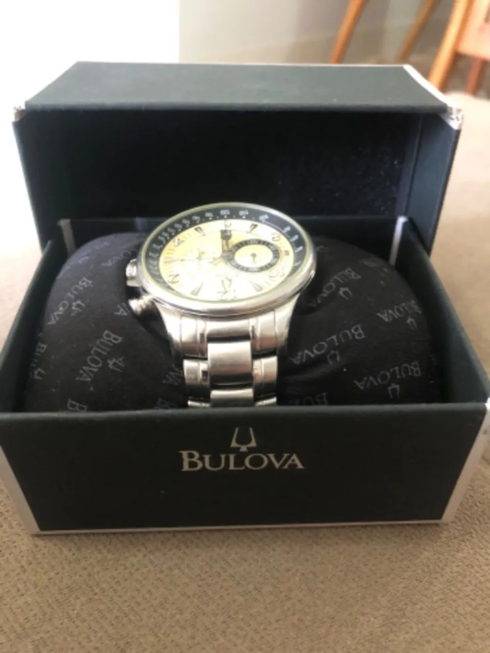 Relógio Bulova Tachymeter original - Foto 5