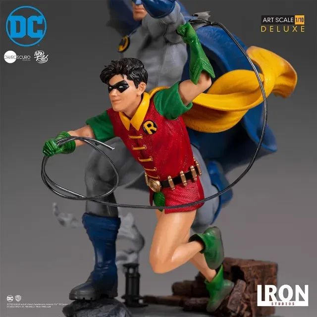 Batman e Robin DC Iron Studios 1/10 Ivan Reis - Foto 3