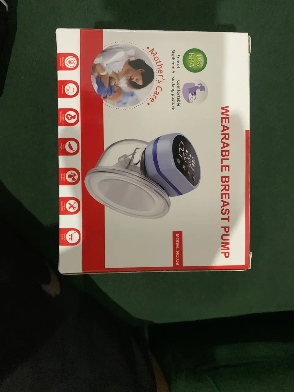 Bomba de peito para leite (RN)