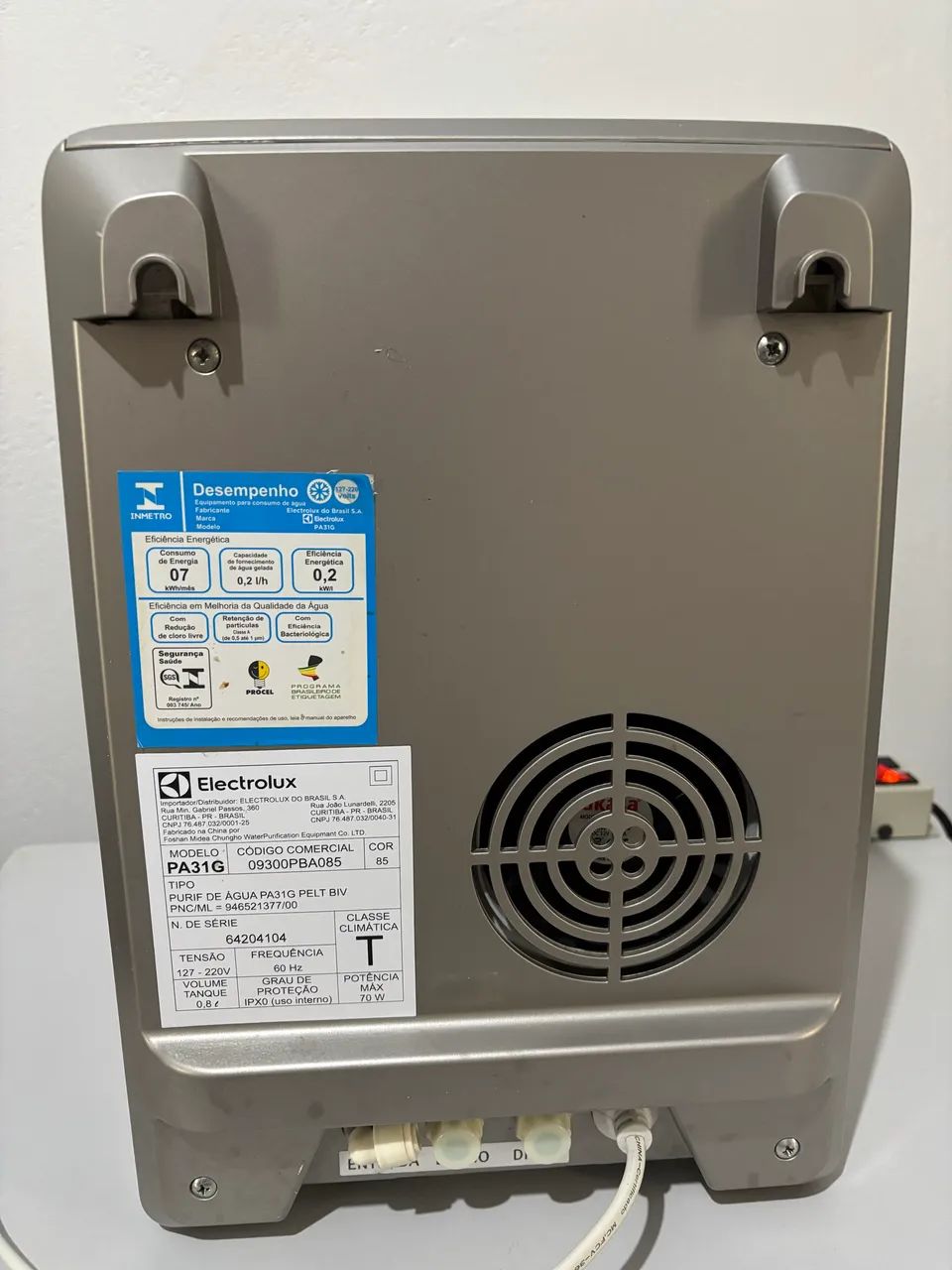 Purificador Electrolux PA31G Dupla Filtragem UV - Foto 5