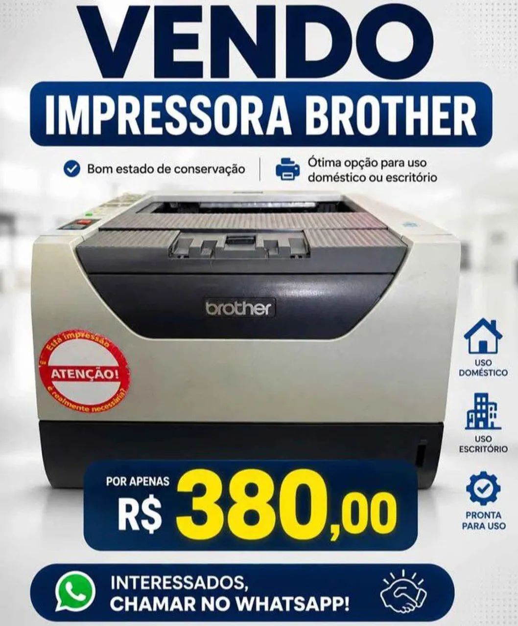 VENDO IMPRESSORA BROTHER