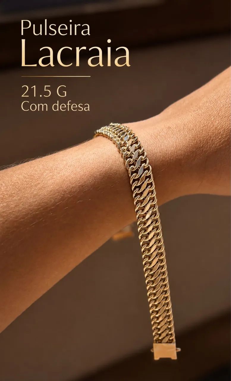 Pulseira lacraia e grumet duplo com defesa  - Foto 3