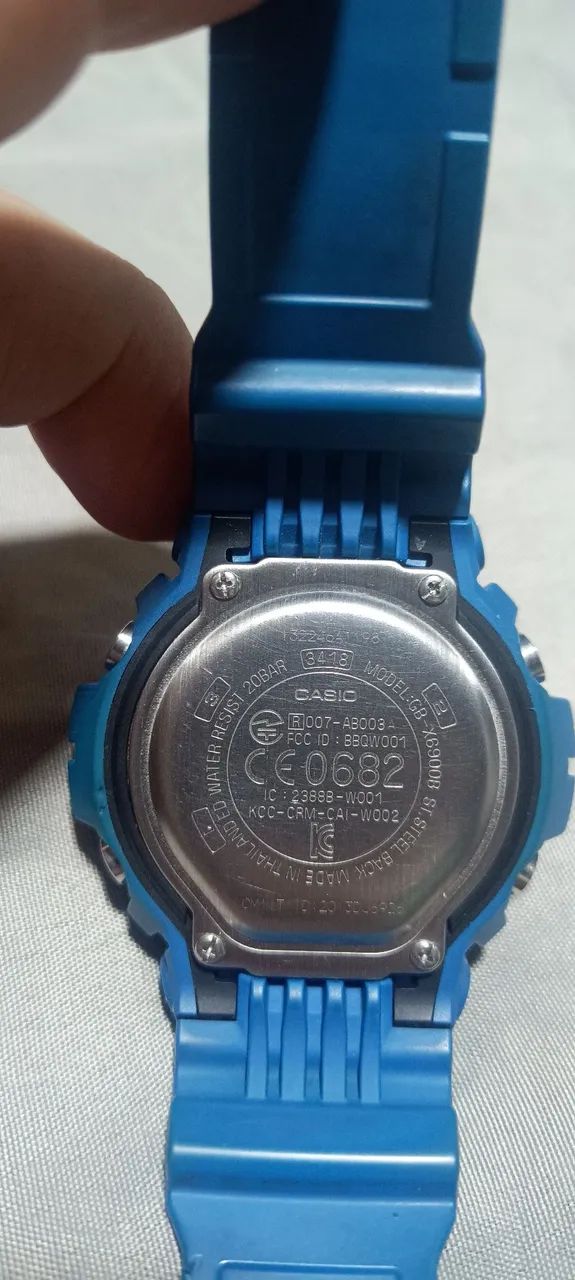 Relógio G shock GB-X6900B, Bluetooth original - Acessórios