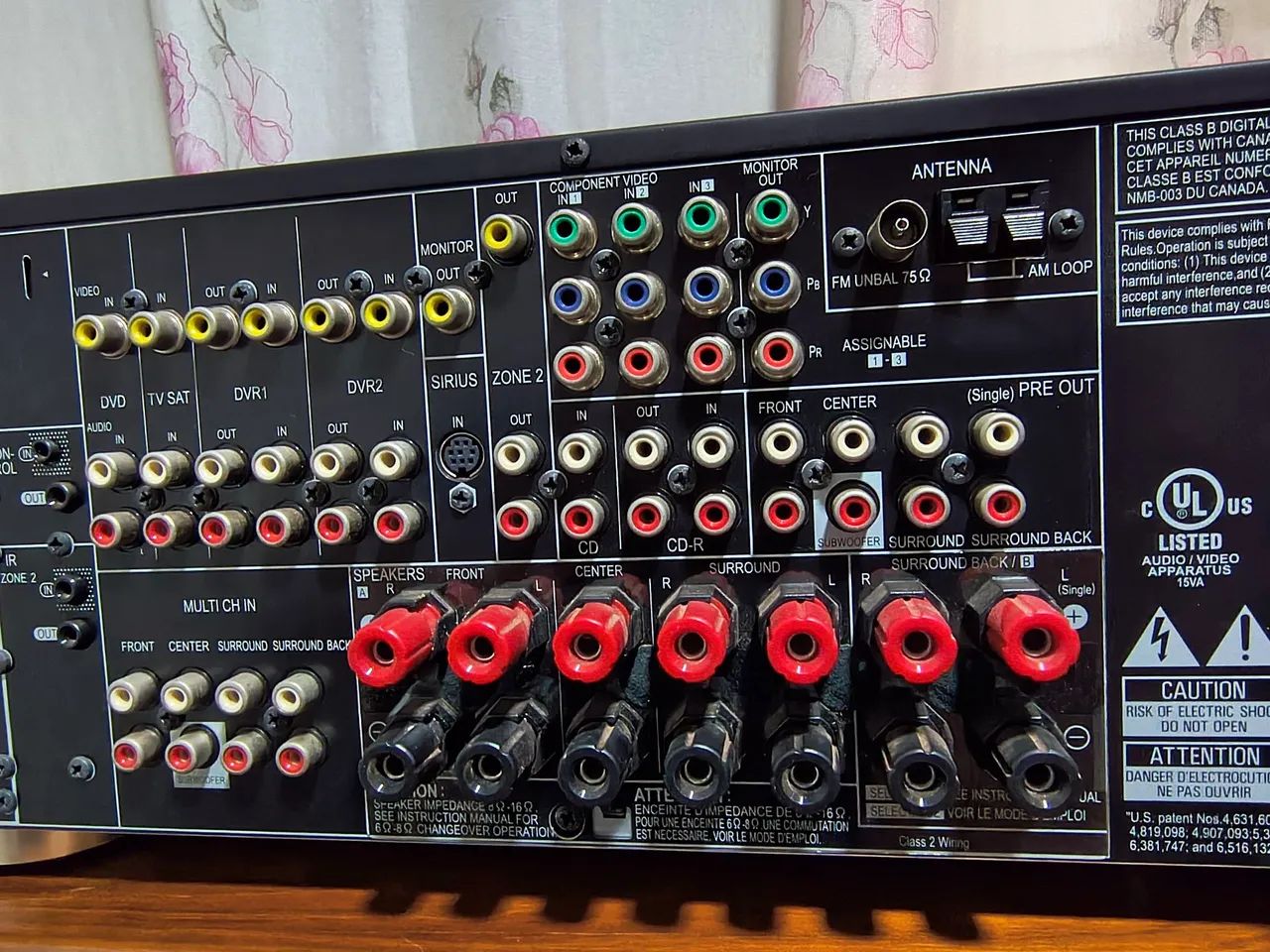 Receiver Pioneer  VSX-1018 AH  - Foto 3