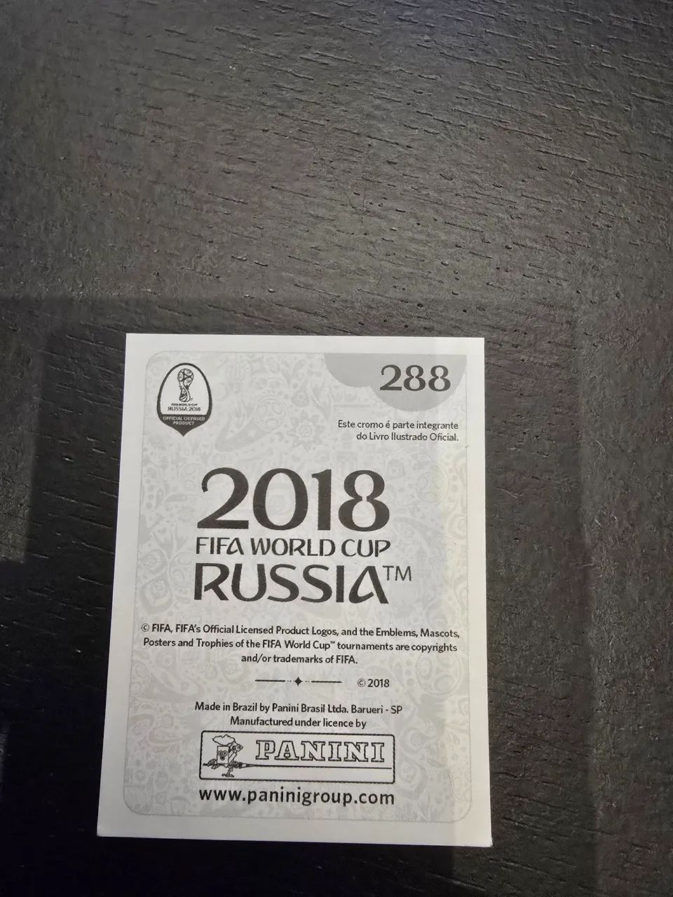 Figurinha da Copa do Mundo Messi 2018 N°288 - Foto 3