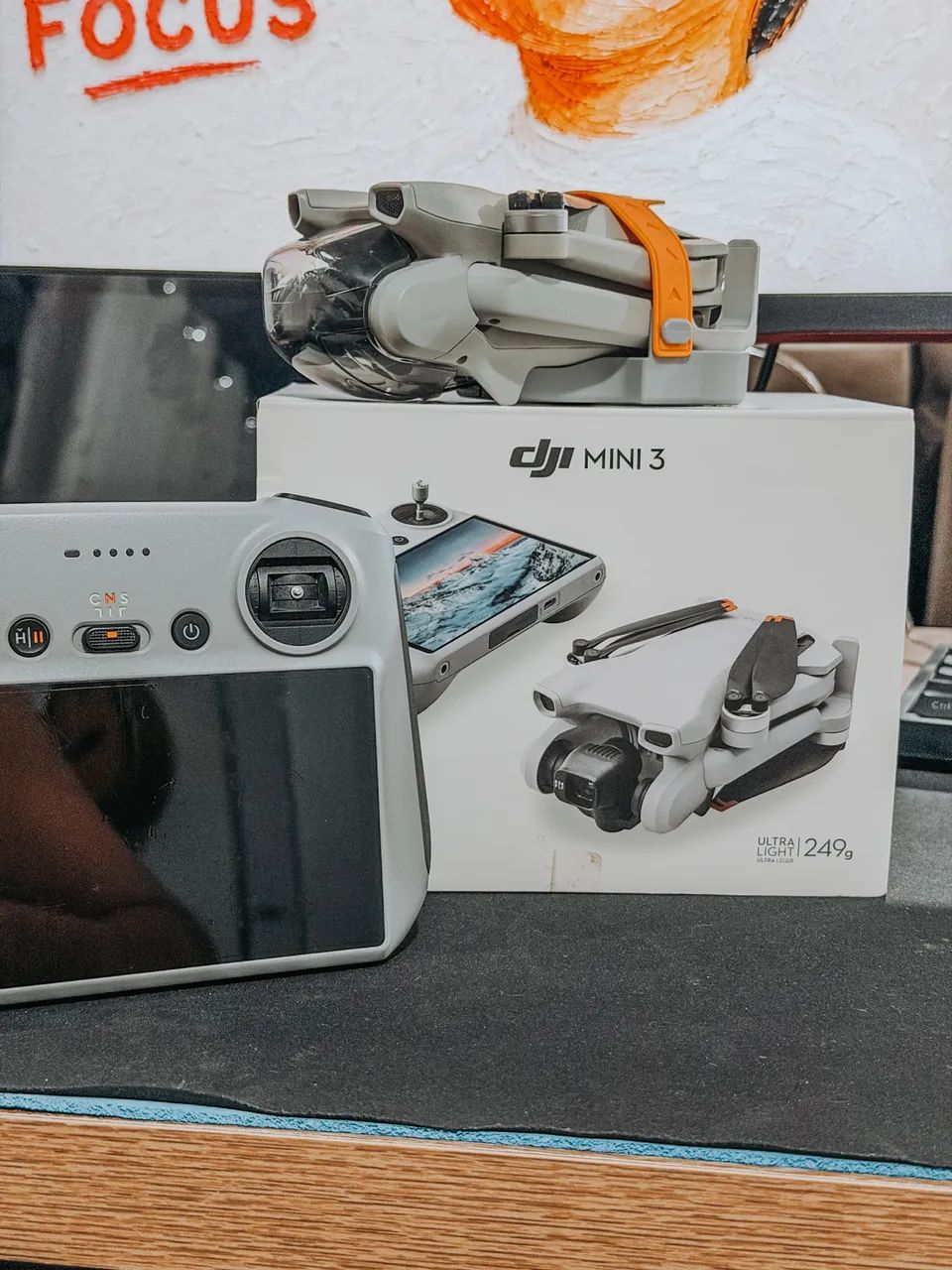 Dji mini 3 Standart + Controle com tela