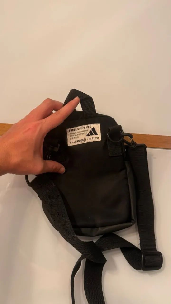 Soulder Bag Adidas Preta - Foto 2