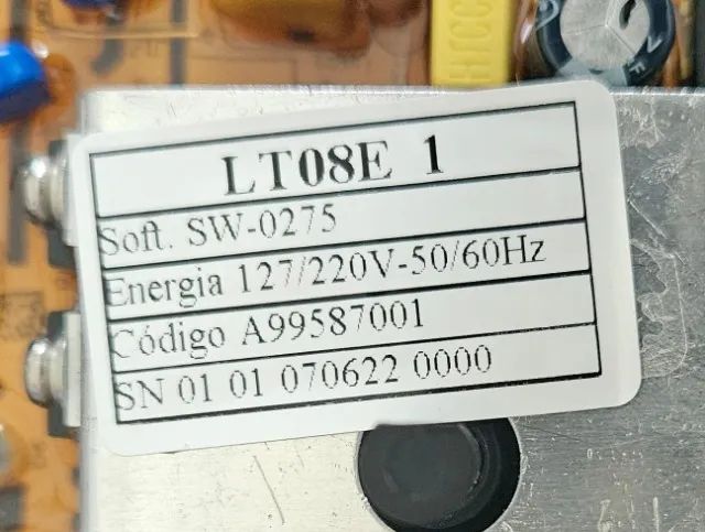 Placa de Potência Lavadora Electrolux LT08E - Nova (Original) - Foto 2