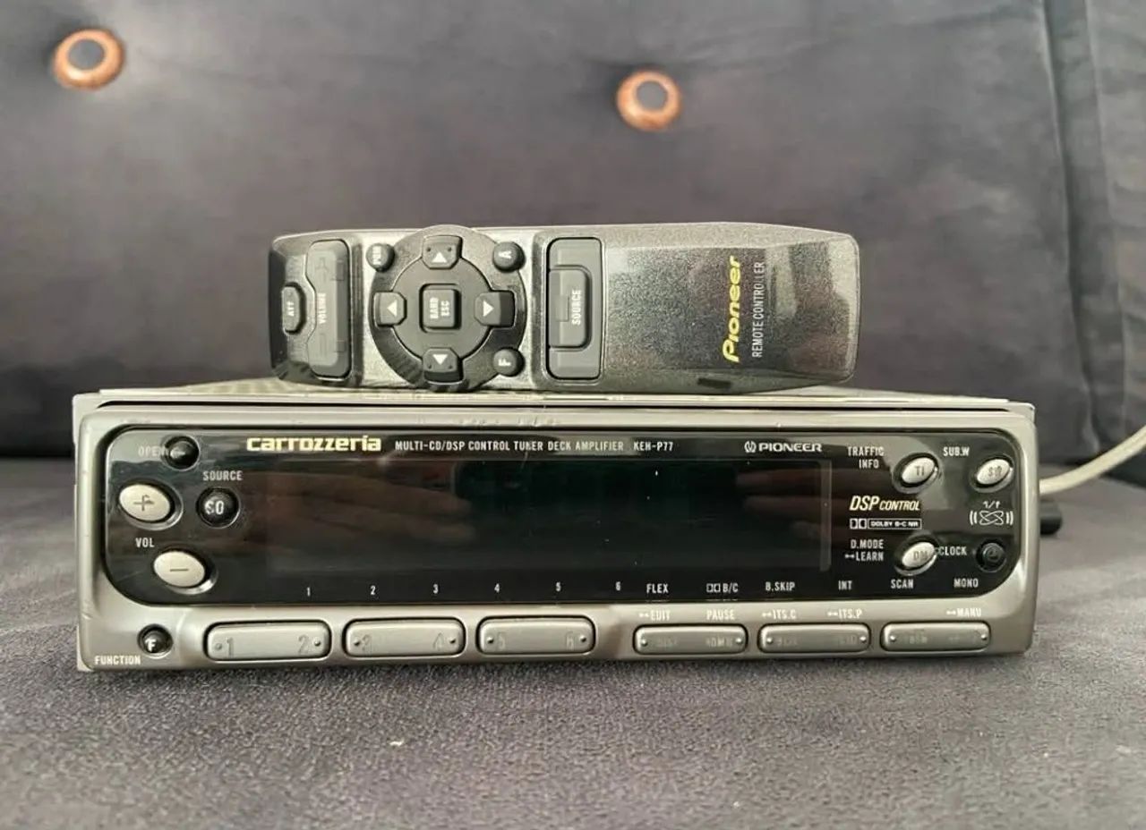 パイオニア　KEH-P77 ＆　CDS-P77 Conjunto Pioneer Carrozzeria KEH-P77 + CDS-P77 - Peças para carros