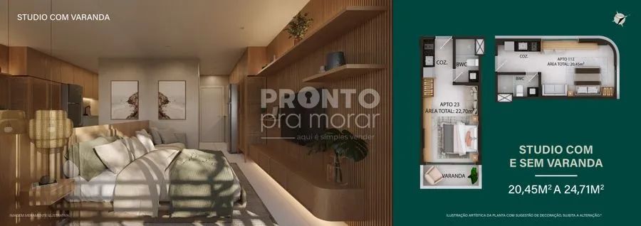 Flat com 1 quarto em Carneiros - Foto 3
