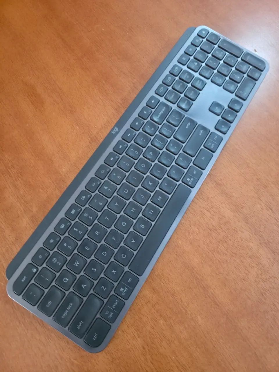 Teclado Sem Fio Mx Keys S Grafite Logitech Idioma Inglês - Foto 2