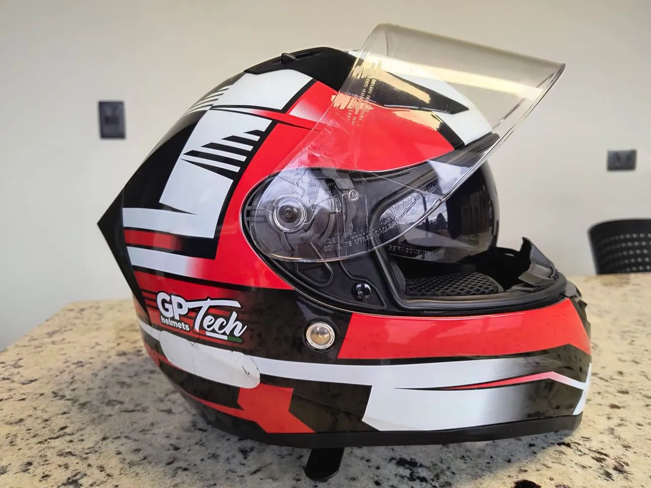 Capacete GP TECH, TAMANHO 58 - Foto 5