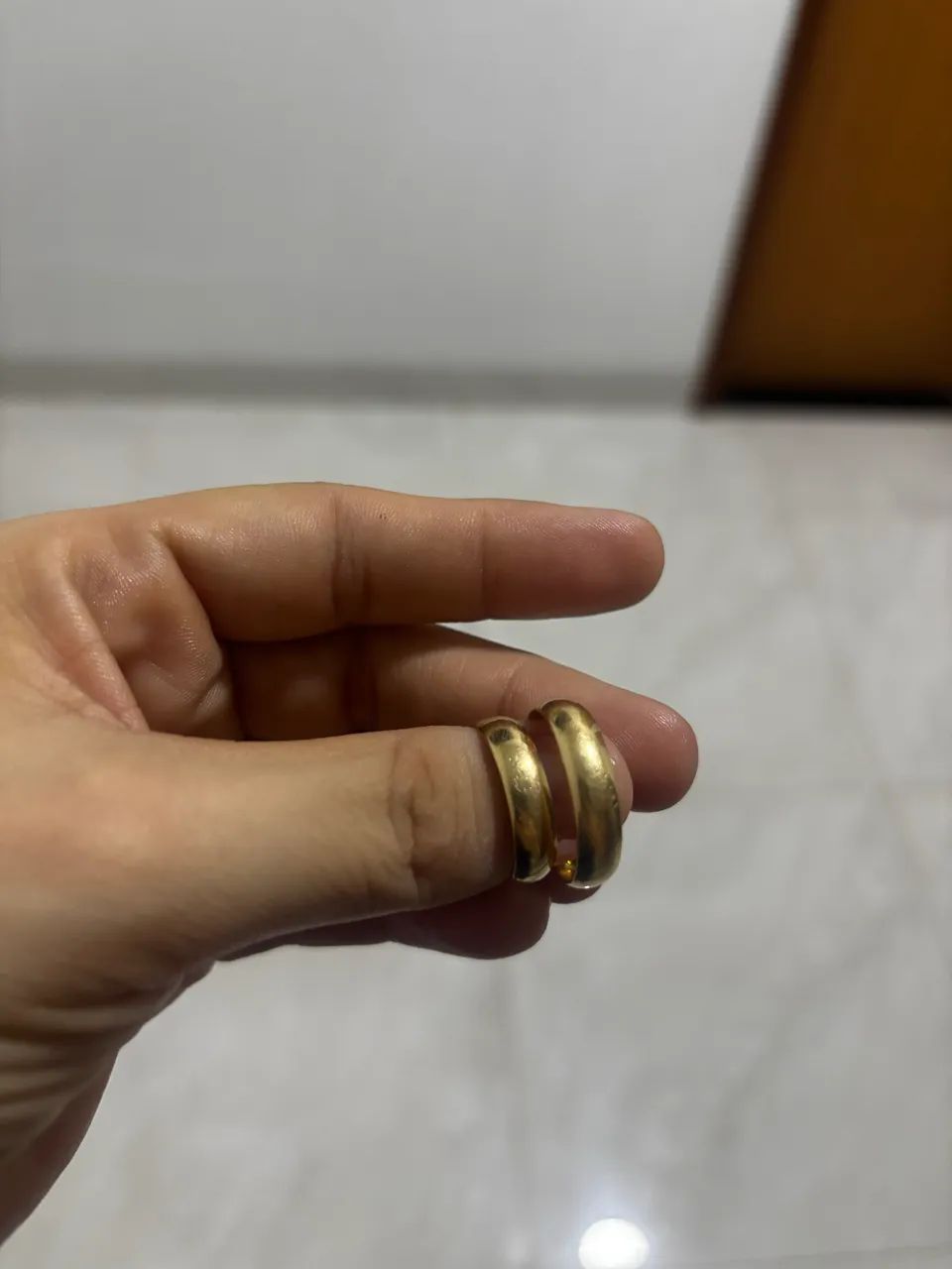 Par de alianças de ouro  - Foto 4