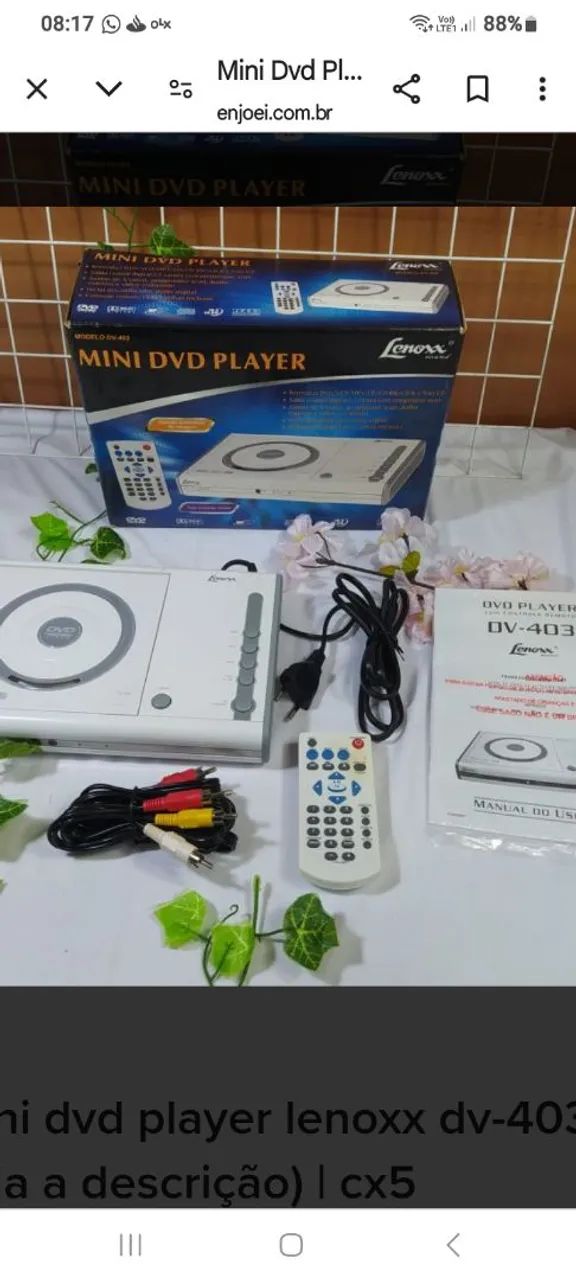 Dvd Tectoy, tipo, Lenox 403.Completo e conservado. o - Foto 4
