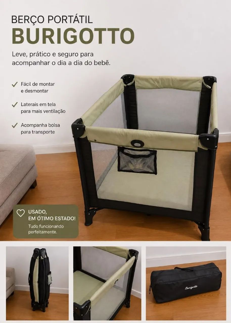 Berço Portátil  - Foto 2