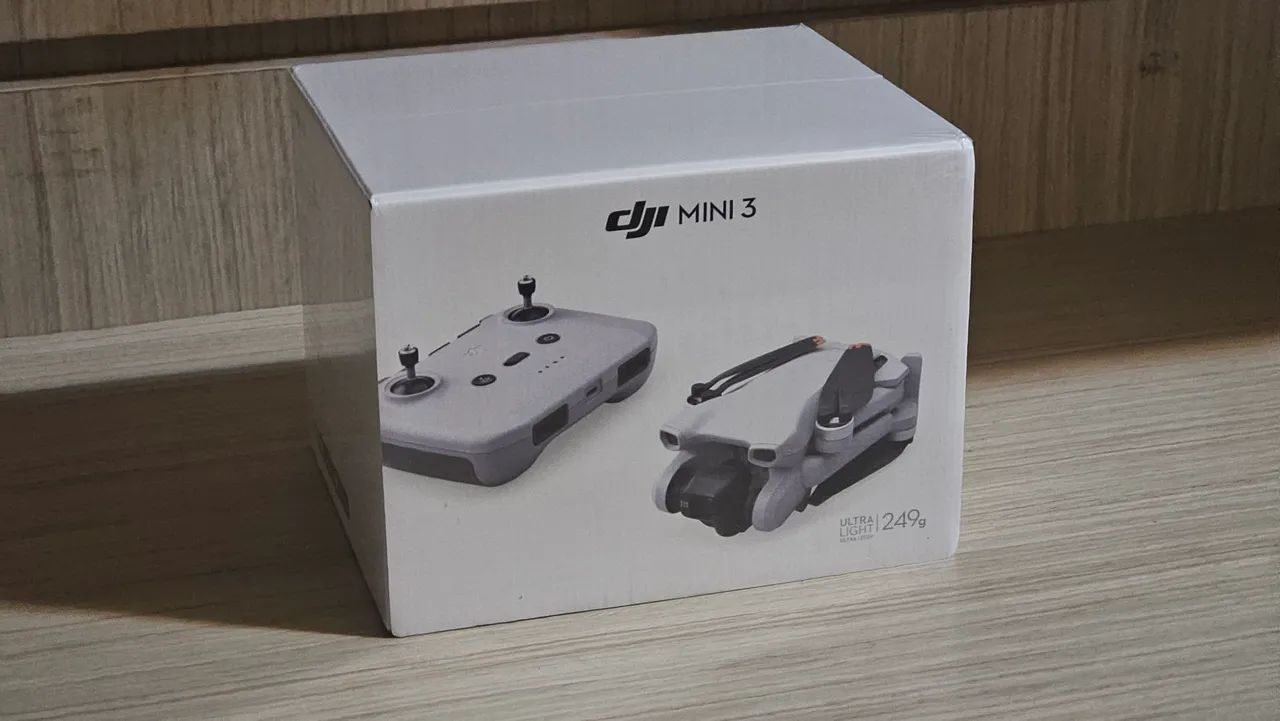 Drone DJI Mini 3 Single Sem Tela Novo Lacrado 10Km 51min - Foto 2