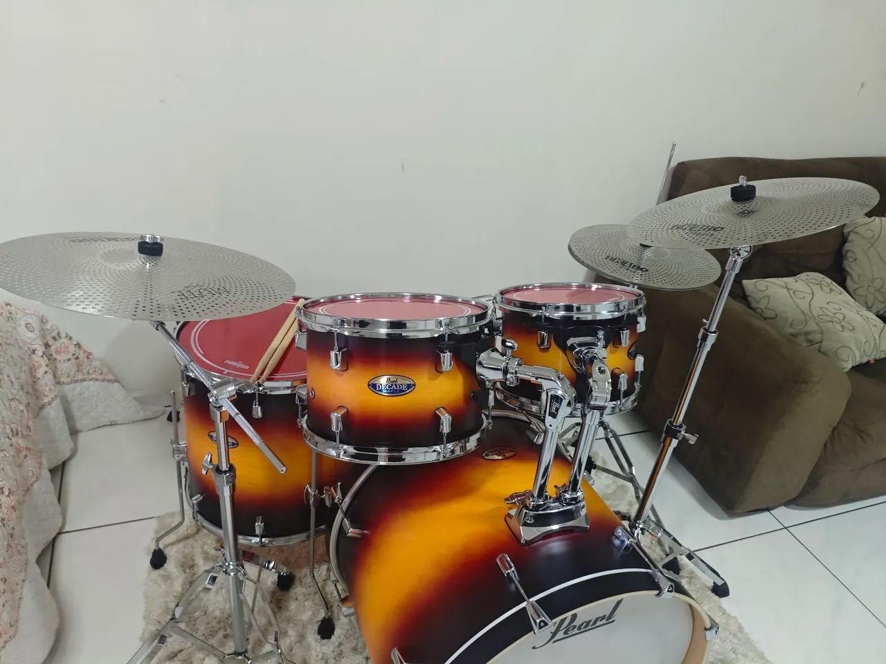 Bateria pearl decade  - Foto 2