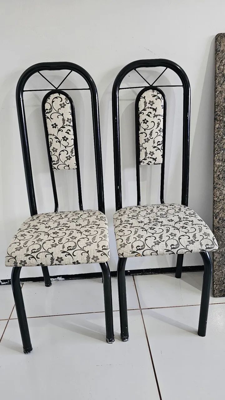 Conj Mesa granito + 4 cadeiras (sem a Base da mesa)<br>base da mesa) - Foto 4