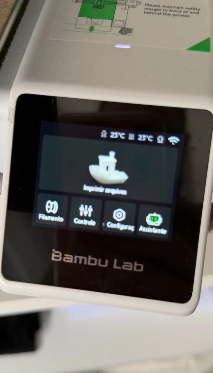 impressora 3d Bambu LAB A1 mini sem abs - Foto 2