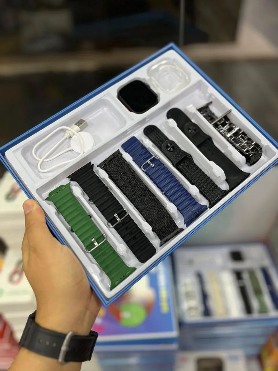Smartwatch 7 pulseiras  - Foto 3