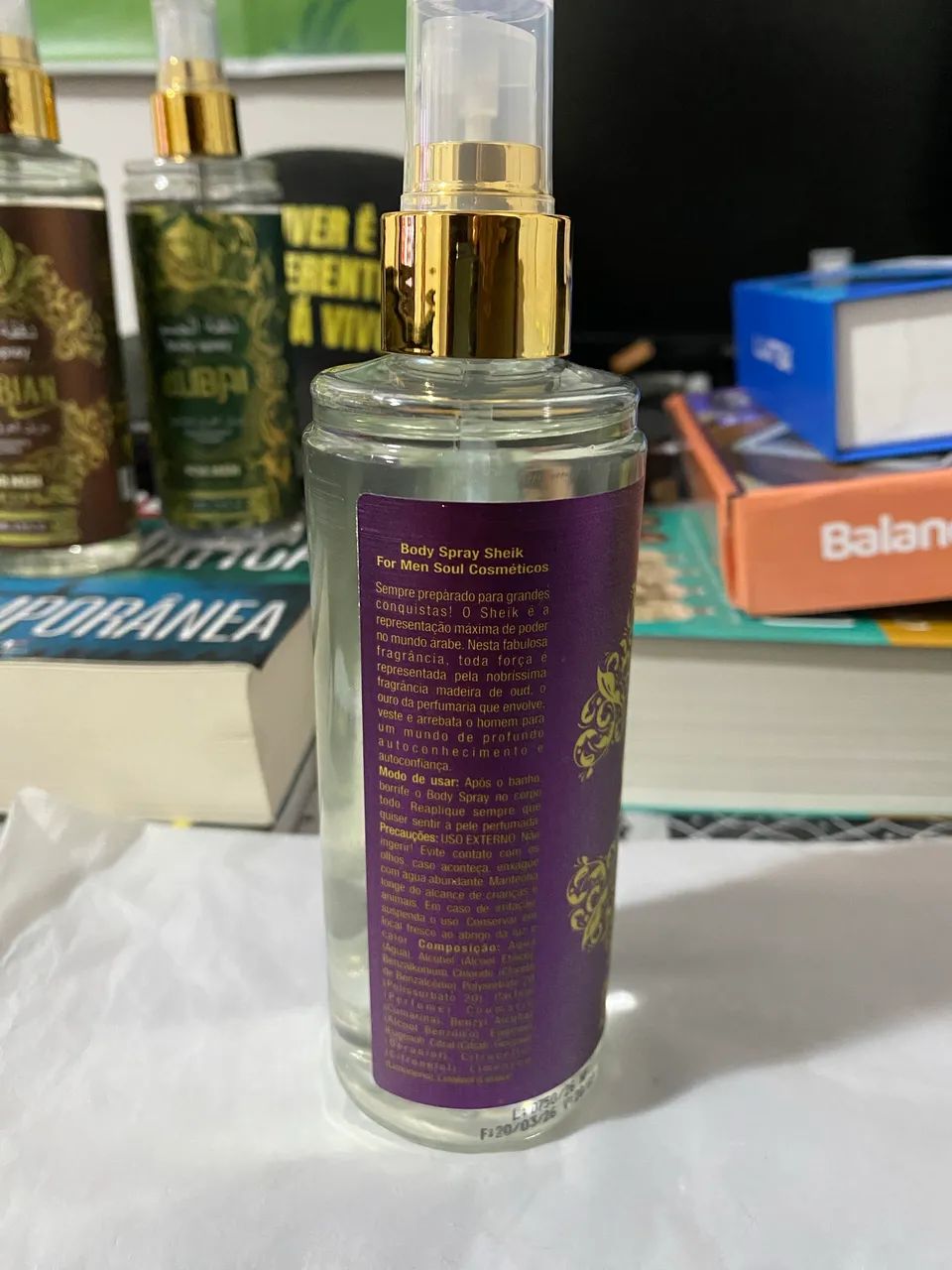 Desodorantes body spray árabe 200 ml