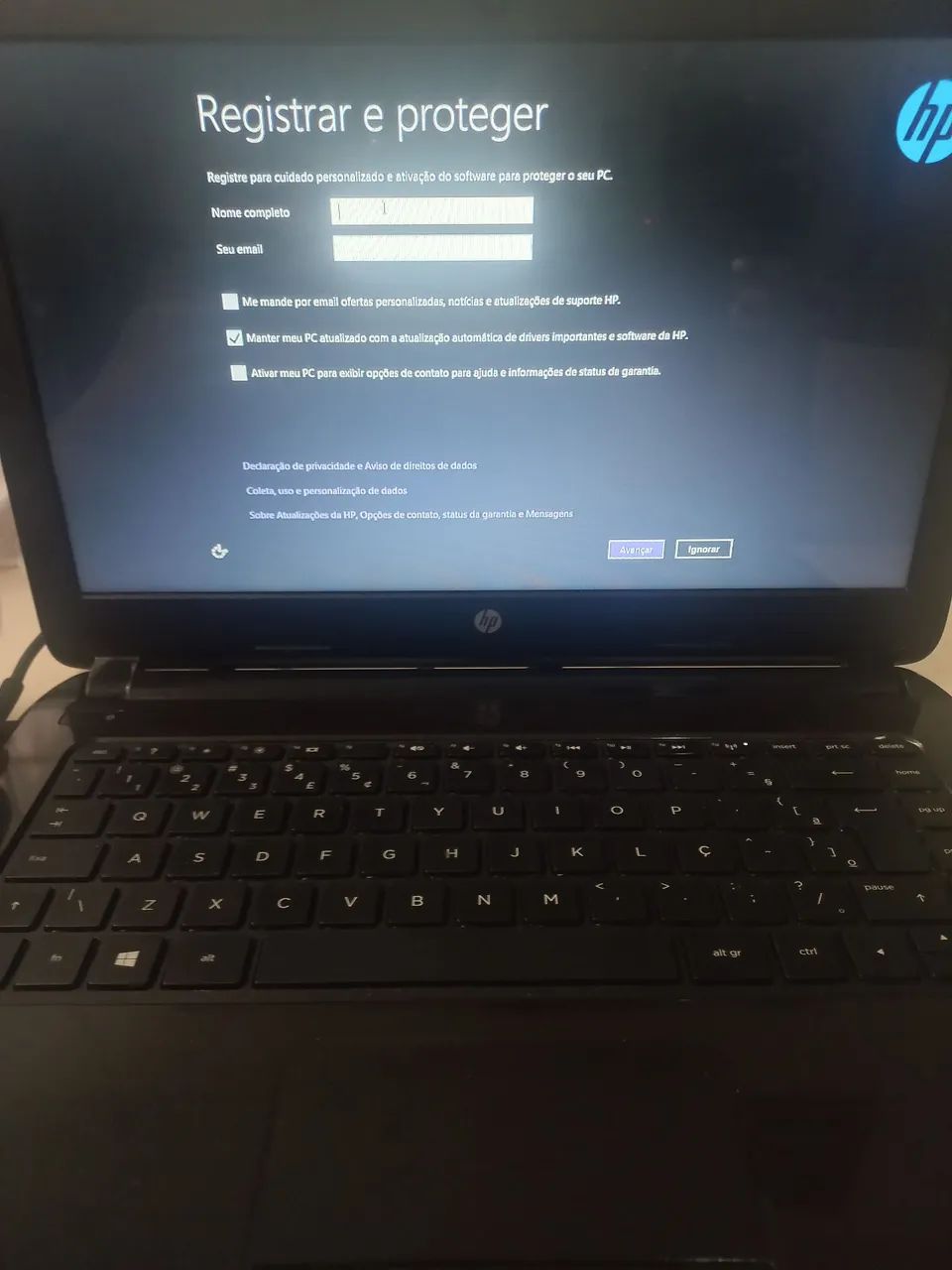 Notebook HP
