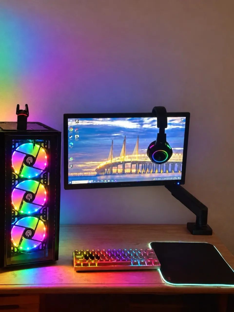 Pc ryzen 5+placa de vídeo 