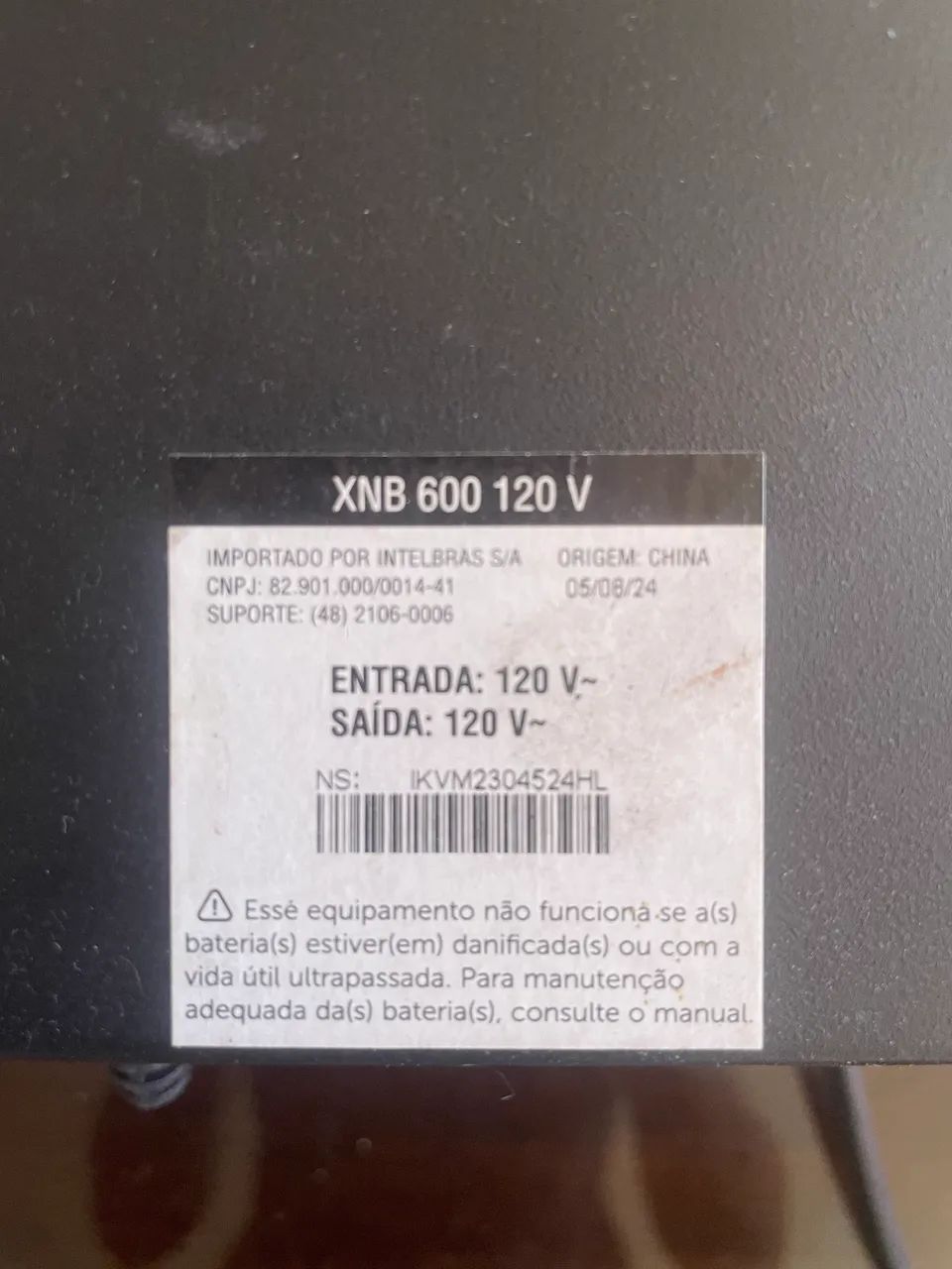 Nobreak Intelbrás XNB 600 120v - Foto 2