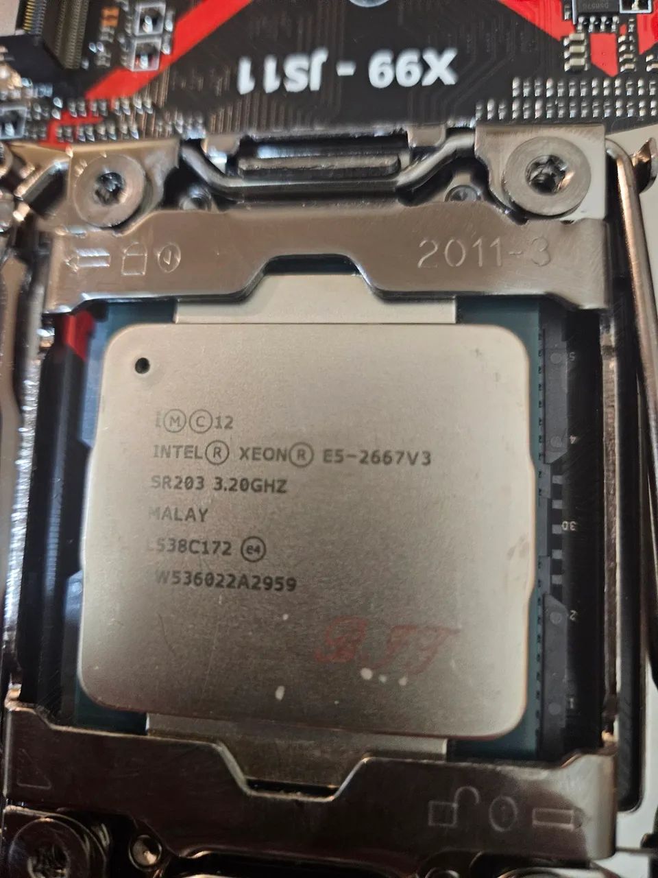 Melhor kit Xeon para jogos! E5-2667v3 + X99 J11 - Foto 3