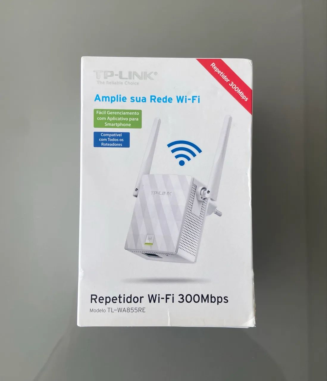 Repetidor Wi-Fi 300MB/s, TP-Link - TL-WA855RE