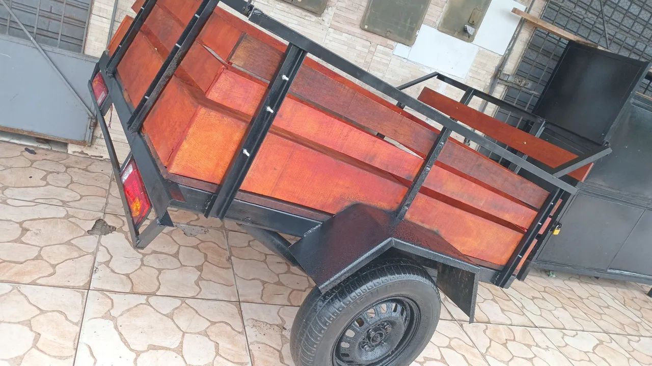 Carrocinha de carro Nova,já com chassi - Foto 2